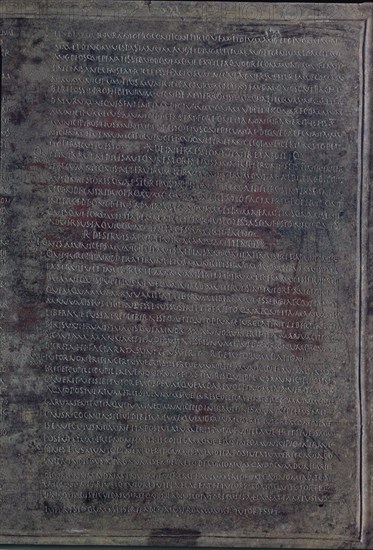 LEY HISPANO ROMANA DE OSUNA
MADRID, MUSEO ARQUEOLOGICO NACIONAL
MADRID

This image is not