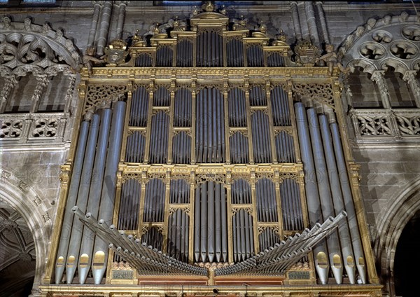 ORGANO DEL S XVIII
BURGOS, CATEDRAL-INTERIOR
BURGOS