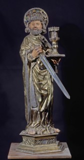 Statuette représentant Saint Paul, 15e siècle