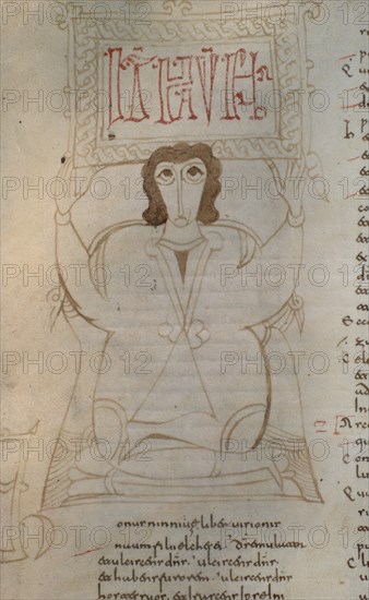 BIBLIA HISPALENSE- S X-PROFETA- VIT 13-1 - FOL 162 V
MADRID, BIBLIOTECA NACIONAL
MADRID

This