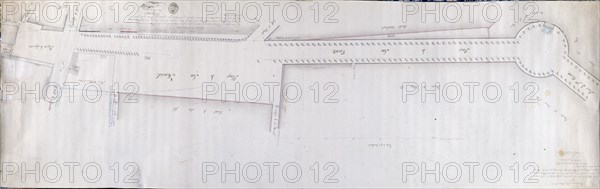 PLANO-PALACIO S VICENTE Y PLAZA S MARCIAL-1860-SIG 0,69-5-1
MADRID, ARCHIVO HISTORICO
