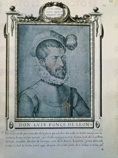 PACHECO FRANCISCO 1564/1644
LUIS PONCE DE LEON (1527-1591) - LIBRO DE RETRATOS DE ILUSTRES Y
