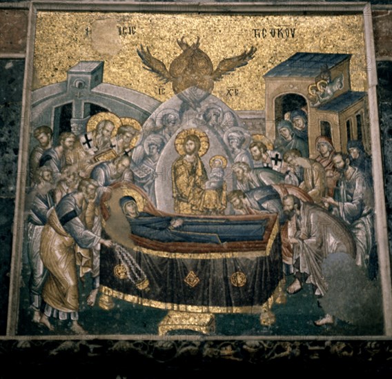 MOSAICO BIZANTINO S XIV
ESTAMBUL, MEZQUITA KAARIYE
TURQUIA

This image is not downloadable.
