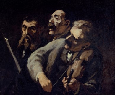 Daumier, Three Amateur Musicians