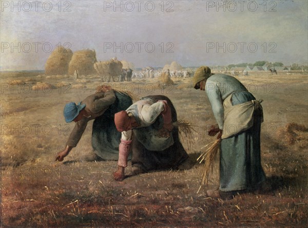 MILLET JEAN FRANCOIS 1814/75
LAS ESPIGADORAS - 1857 - O/L 83x111 - REALISMO FRANCES
PARIS, MUSEO
