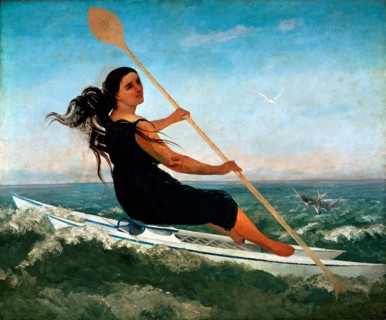 Courbet, The Woman in a Podoscaphe