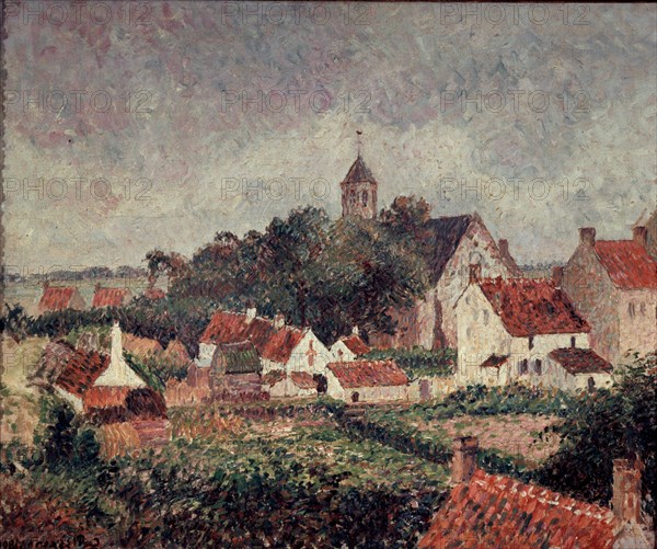 PISSARRO CAMILLE 1830/1903
LAS CAMPANAS DEL PUEBLO
PARIS, MUSEO PETIT PALAIS
FRANCIA

This