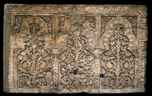 Bloc de marbre de la Madinat al-Zahra