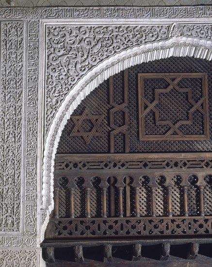 LATERAL DE LA SALA- DET ARCO
GRANADA, ALHAMBRA-CUARTO STO DOMINGO
GRANADA
