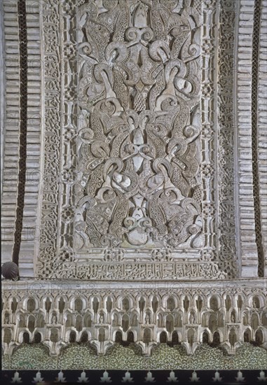 ARCO DE ENTRADA-INTRADOS
GRANADA, ALHAMBRA-CUARTO STO DOMINGO
GRANADA