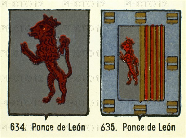 CARRILLO SOTOMA
DICCI HERALDICO-ESCUDOS DE PONCE DE LEON
MADRID, BIBLIOTECA NACIONAL
MADRID