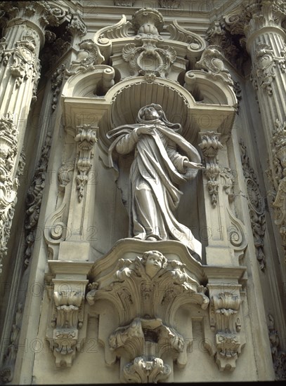 IGL STA MARIA - FACHADA - DETALLE
SAN SEBASTIAN, IGLESIA DE SANTA MARIA
GUIPUZCOA

This image