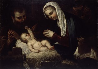 TINTORETTO J ROBUSTI 1518/94
NACIMIENTO DEL MESIAS
TOLEDO, HOSPITAL TAVERA(DQ