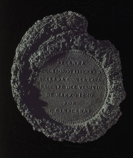 GIMBERNAT
JURAMENTO DE FDO VII 1820 EN SELLO DE LAVA
MADRID, MUSEO ROMANTICO
MADRID