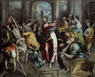 Le Greco, Le Christ chassant les marchands du temple