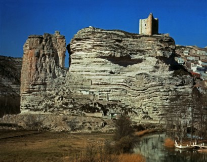 Château à Alcala del Jucar en Espagne