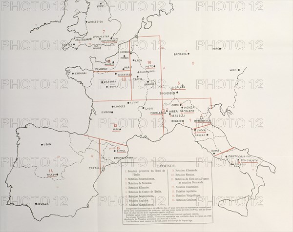 GREGORIO SUNOL
DISTRIBUCION GEOGRAFICA MUSICAL EDAD MEDI
MADRID, BIBLIOTECA