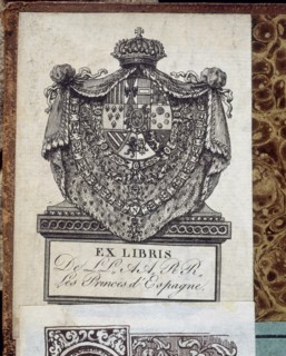 Ex-libris des princes d'Espagne