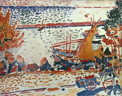 Derain, Port de Collioure, le cheval blanc