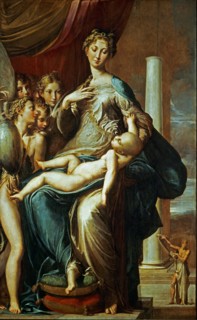 Parmigianino, La Madone au long cou