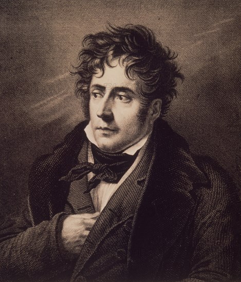 GIRODET-TRIOSON
FRANCISCO RENATO VIZCONDE DE CHATEAUBRIAND(1768/1848)ESCRITOR Y POLITICO