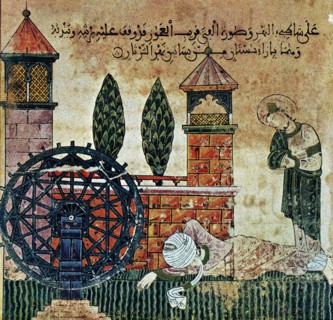 Tale of Bayad and Riyad: the water-wheel