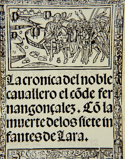 CRONICA DEL CONDE FERNAN GONZALEZ BURGOS 1530

This image is not downloadable. Contact us for the