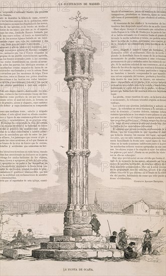 BECQUER GUSTAVO ADOLFO 1836/1870
LA PICOTA DE OCAÑA DE V.BECQUER-PUBLIC EN LA ILUSTRAC