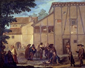 SASSO FRANCESCO
REUNION DE MENDIGOS-S XVIII-Nº PRADO 331-L.1,05X1,26
MADRID, MUSEO DEL