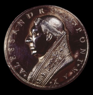 Pièce à l'effigie du Pape Alexandre VI