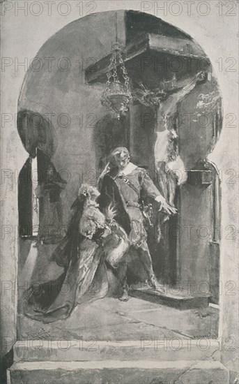 FERRANT ALEJANDRO 1843/1917
A BUEN JUEZ MEJOR TESTIGO IL A OBRA D ZORRILLA
MADRID, BIBLIOTECA