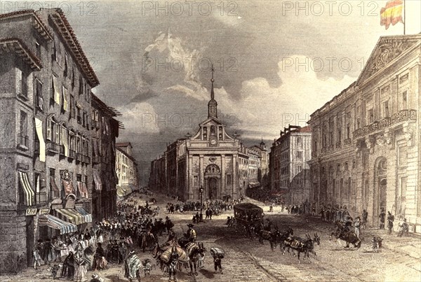 PUERTA DEL SOL DE MADRID 1848
MADRID, MUSEO MUNICIPAL
MADRID