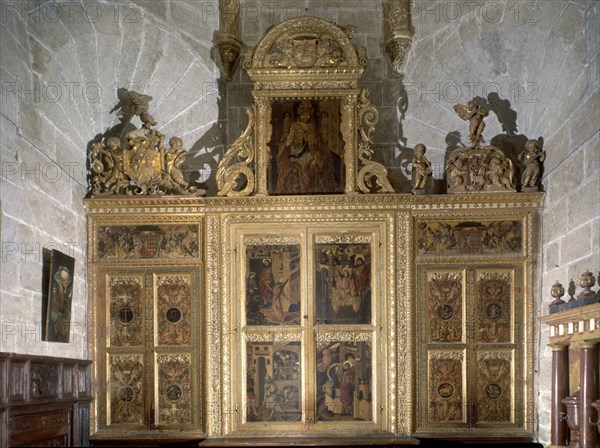 GALLEGO FERNANDO 1468/1507
SACRISTIA-RETABLO DE S PEDRO EN LA PRISION-S XV
AVILA,