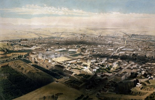 Guesdon, Aerial view of Madrid