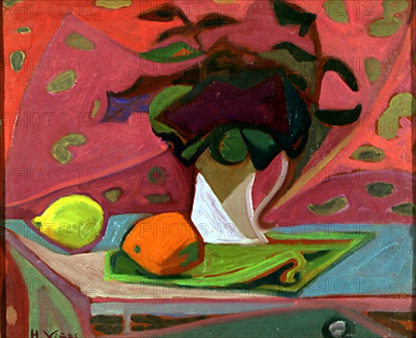 VIÑES HERNANDO 1904/1993
BODEGON(C.1943/1945) O/L 38X46 CM
MADRID, BANCO