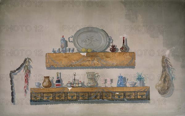 VICENTE EDUARDO
PINTURA(PARED DE COCINA:ESTANTERIA CON ENSERES)
MADRID, BANCO
