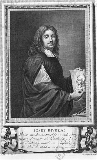 JOSEP RIVERA O JOSE DE RIBERA "EL ESPAÑOLETO" (1591-1625)
MADRID, BIBLIOTECA
