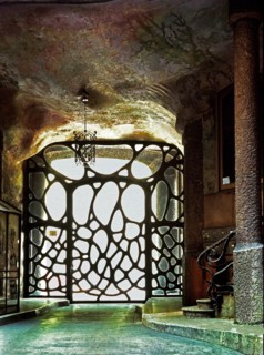 Gaudi, Front door of the Casa Milà