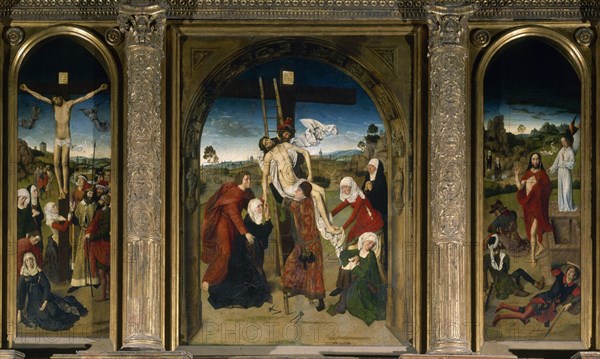 BOUTS DIRK 1415/75
TRIPTICO DE LA PASION-S XV
GRANADA, CAPILLA REAL
GRANADA