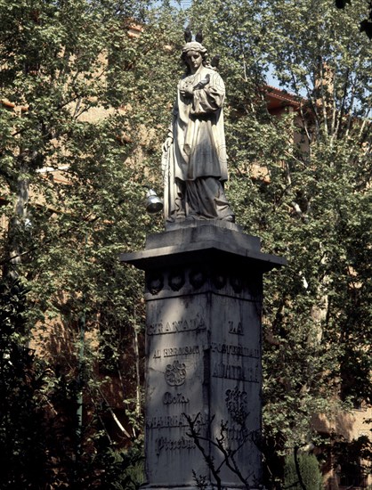 MONUMENTO A MARIANA PINEDA 1804/31-HEROINA ESPAÑOLA DE LA CAUSA LIBERAL Y CONSTITUCIONAL
GRANADA,