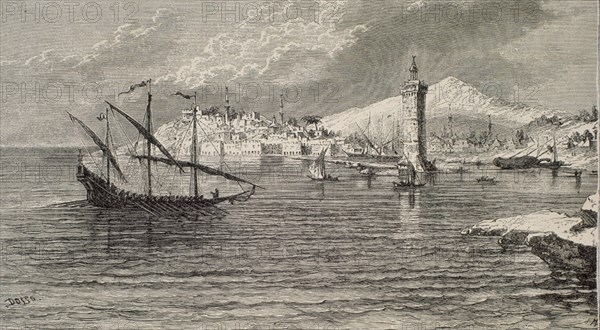 VISTA DE LA CIUDAD DE METILENE CAPITAL DE LESBOS
MADRID, BIBLIOTECA NACIONAL
MADRID

This image