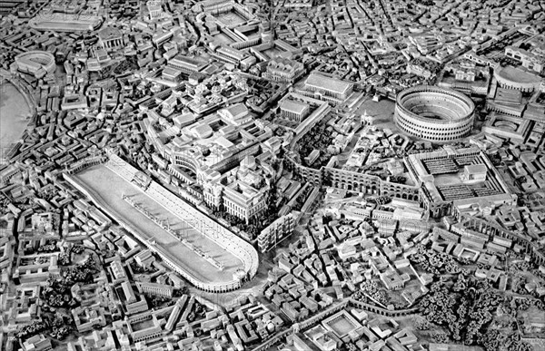MAQUETA CENTRO ROMA EN TIEMPOS DIOCLECIANO
MADRID, BIBLIOTECA NACIONAL
MADRID

This image is