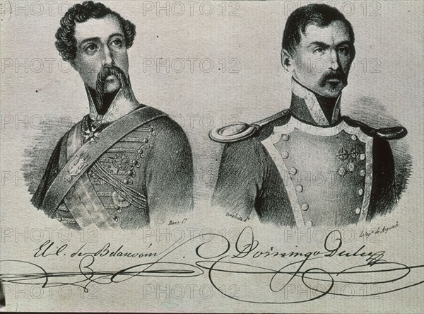 GRAL DOMINGO DULCE Y BELASWOM-PARTICIPARON EN LA 1ºGUERRA DE CUBA O DE LOS 10 AÑOS
MADRID, MUSEO