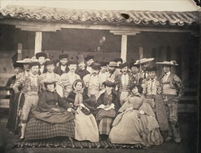 ANONIMO
GRUPO DE ARISTOCRATAS CON TOREROS - S XIX
MADRID, BIBLIOTECA NACIONAL
MADRID

This
