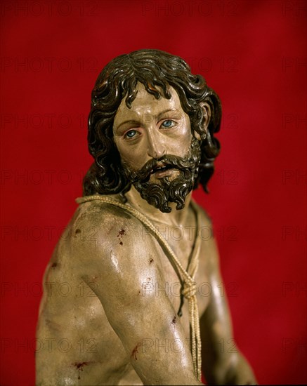 FERNANDEZ GREGORIO 1576/1636
ECCE-HOMO- S XVII- ESCULTURA BARROCA- MADERA POLICROMADA
VALLADOLID,