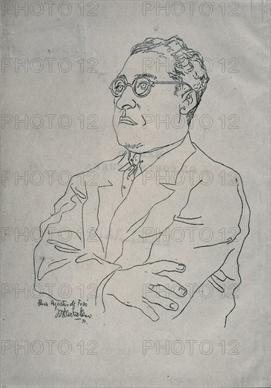 AGUSTIN DE FOXA EN EL LIBRO 'MADRID DE CORTE A CHECA'
MADRID, BIBLIOTECA NACIONAL