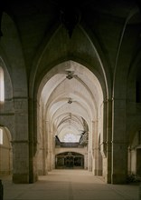 NAVE DE LA IGLESIA DEL MONASTERIO
STA MARIA HUERTA, MONASTERIO
SORIA

This image is not