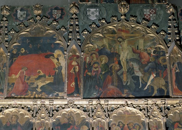 MAESTRO DE SIGÜENZA-HISPALENSE JUAN
SACRISTIA CAP ARCE PINTURA GOTICA S XV
SIGÜENZA,