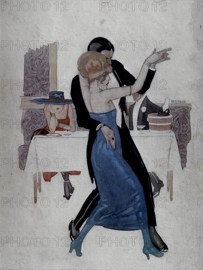 PENAGOS RAFAEL 1889-1954
ACUARELA EL TANGO
MADRID, COLECCION RAFAEL PENAGOS
MADRID

This image