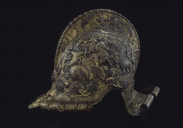 CASCO DE CARLOS V REPRESENTANDO UNA BATALLA
MADRID, ARMERIA REAL
MADRID

This image is not